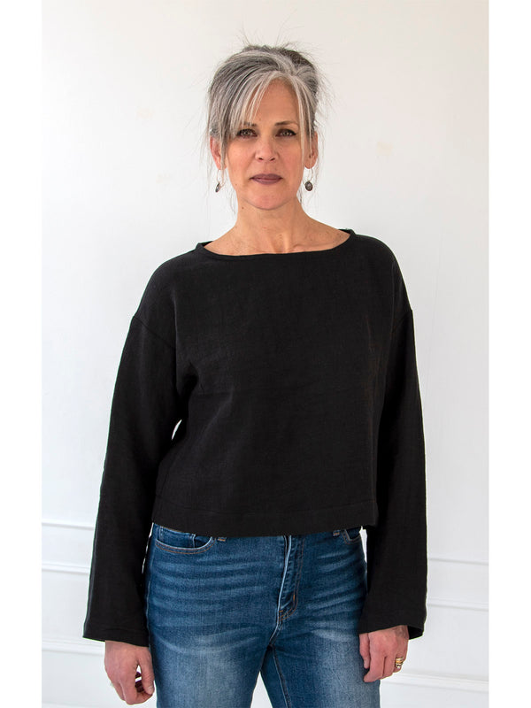 Black Long Sleeve Top