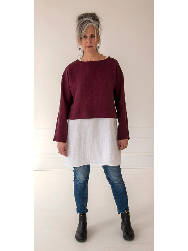 White 'Chloe' Tunic