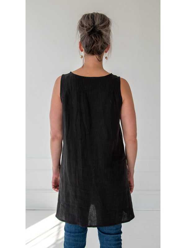 Black 'Chloe' Tunic