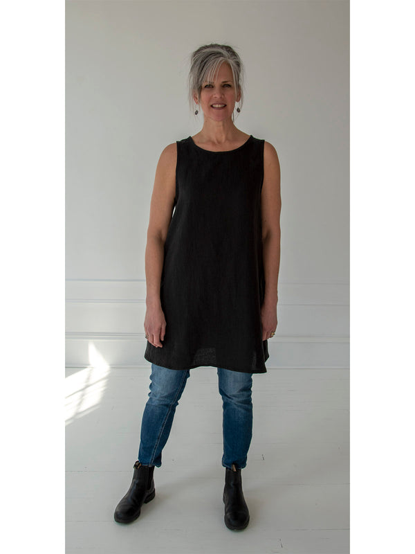 Black 'Chloe' Tunic