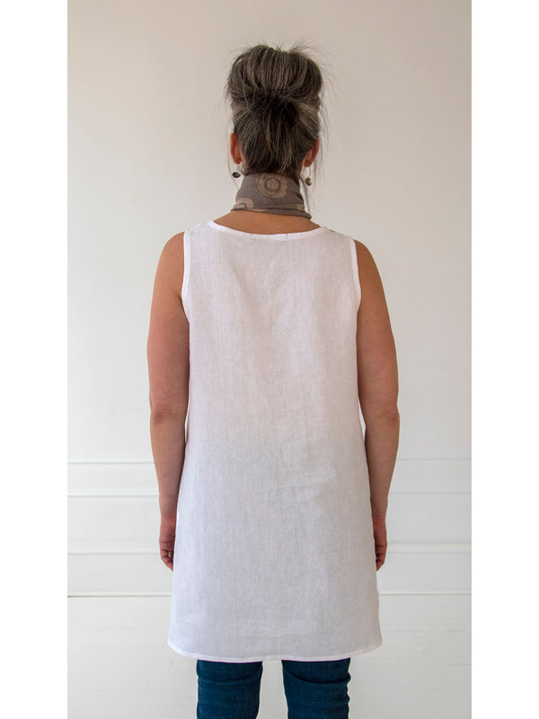 White 'Chloe' Tunic
