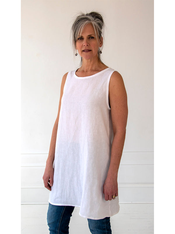 White 'Chloe' Tunic