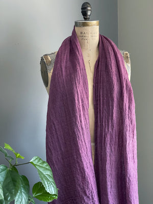 Dyeing Merino Wool Scarves With Cochineal