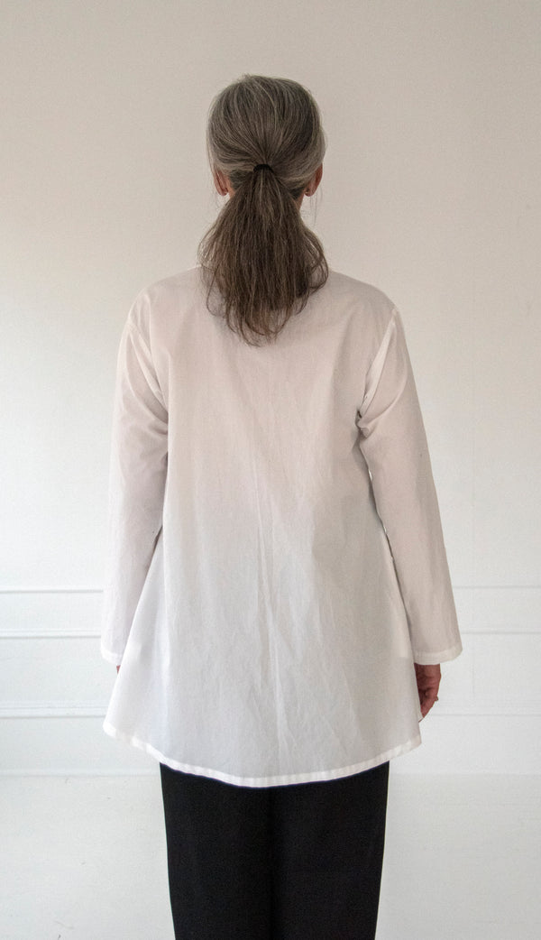 Poet's Tunic - White 100% Cotton