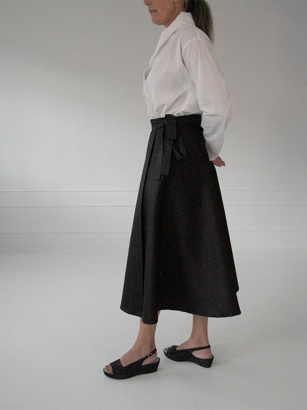 Circle Skirt - Aubergine