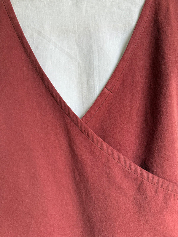 Cross-Back Tunic - Cinnebar