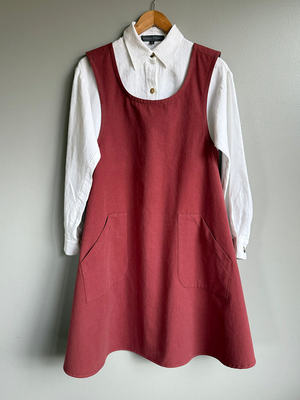 Cross-Back Tunic - Cinnebar