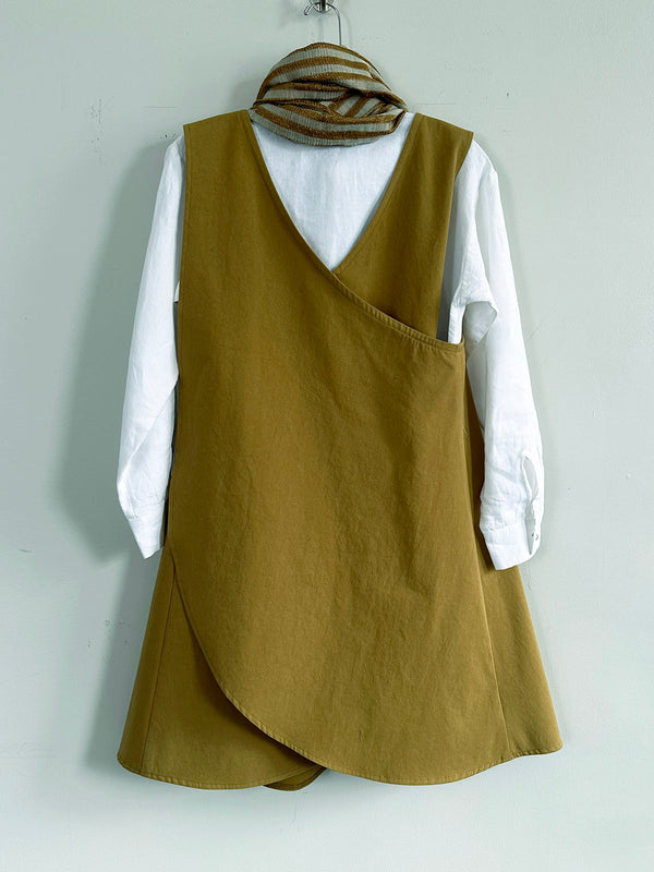 Cross-Back Tunic - Green-Gold