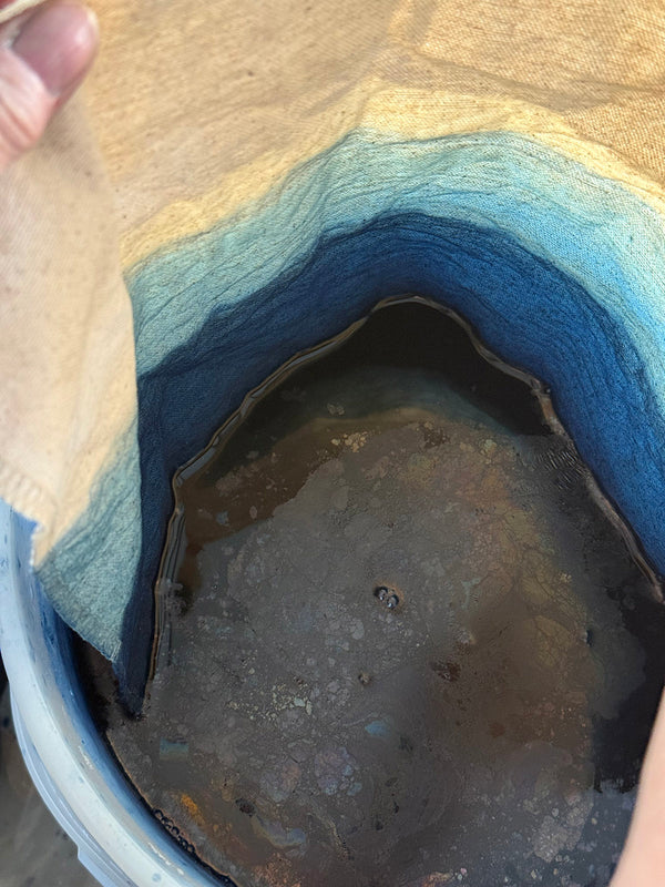 Indigo Canvas Tote