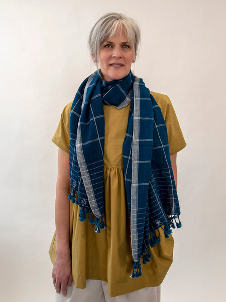 小物 Yoli / Silk cotton khadi scarf 24SS Yoli / Silk cotton khadi scarf 24SS