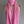 #043 Textured Linen Scarf - Naturally Dyed - Light Pink
